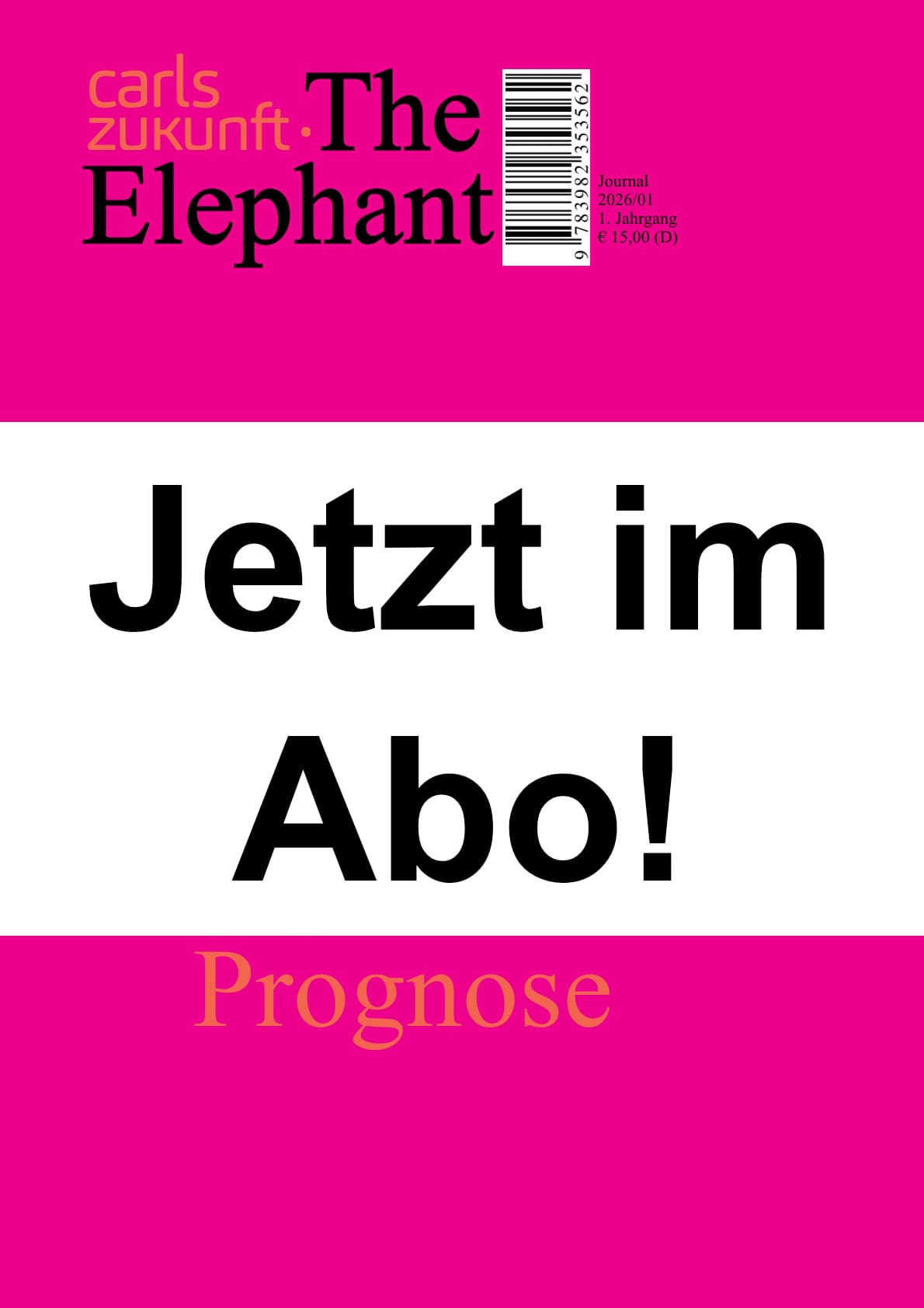 Unser Journal "The Elephant"