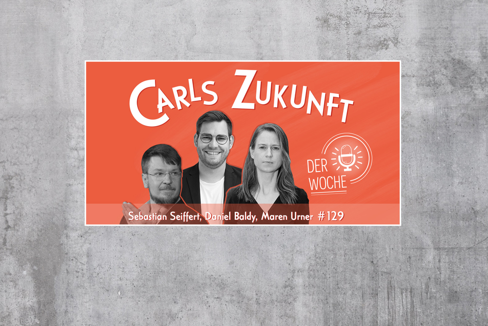 #129 Sebastian Seiffert, Maren Urner, Daniel Baldy - Es ist ein Klimanotstand, Baby! Beitragsbild