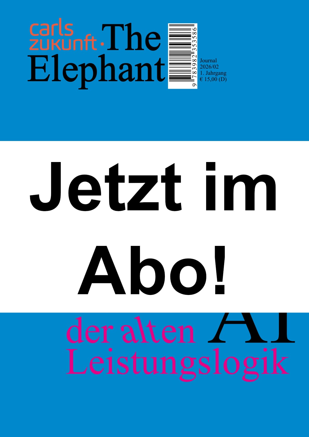 Unser Journal "The Elephant" Beitragsbild